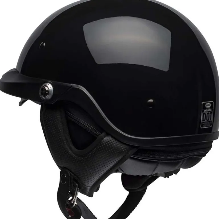 Bell Pit Boss Half Helmet Gloss Black