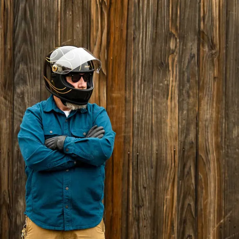 Biltwell Gringo S ECE R22.06 Flames Helmet