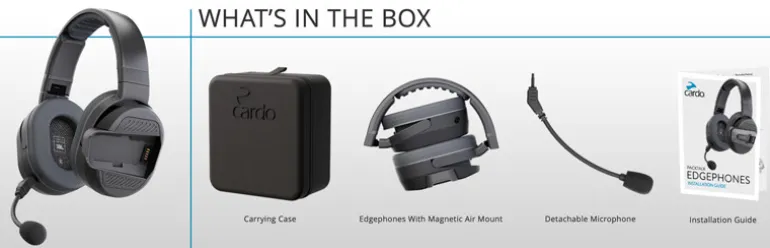 Cardo Packtalk Edgephones