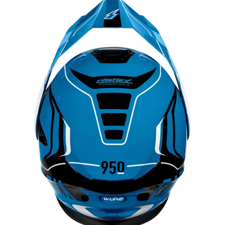 Castle X CX950 V2 Wake Helmet - Electric Shield