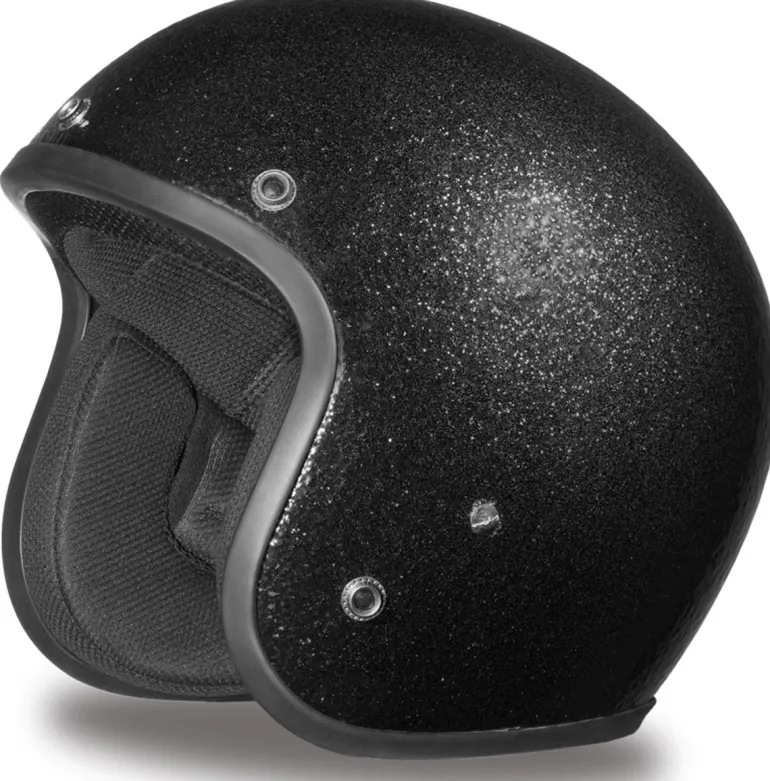 Daytona Cruiser Helmet Black Metal Flake