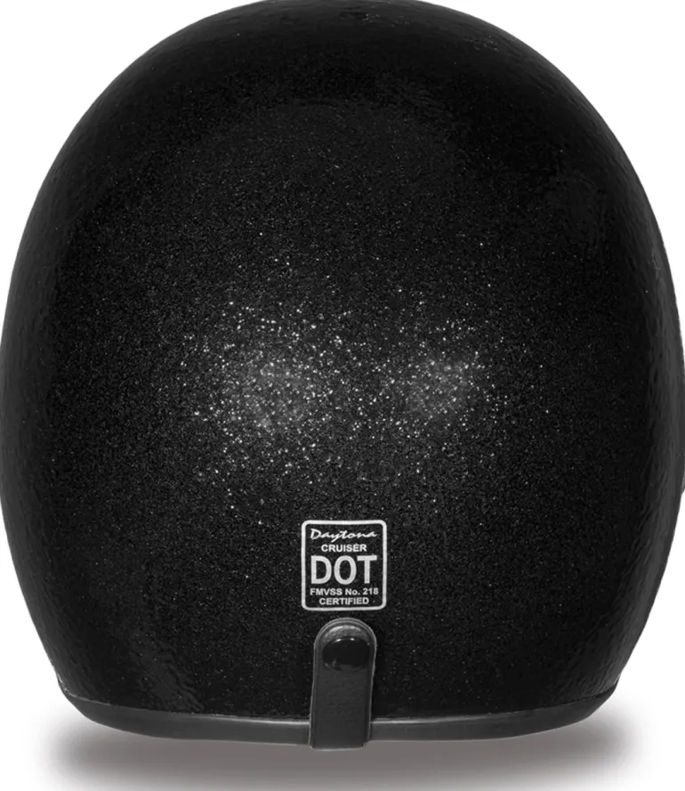 Daytona Cruiser Helmet Black Metal Flake
