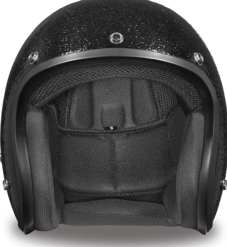 Daytona Cruiser Helmet Black Metal Flake