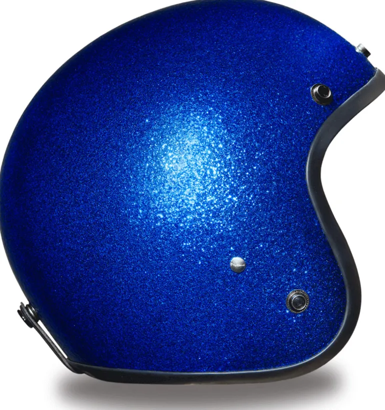 Daytona Cruiser Helmet Blue Metal Flake