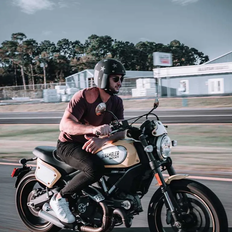 Daytona Cruiser Helmet Captain America