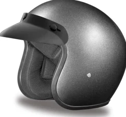 Daytona Cruiser Helmet Gun Metal Metallic