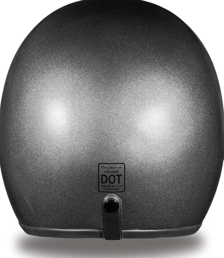 Daytona Cruiser Helmet Gun Metal Metallic