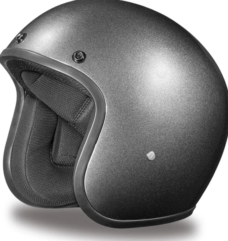 Daytona Cruiser Helmet Gun Metal Metallic
