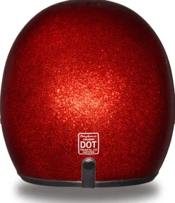 Daytona Cruiser Helmet Red Metal Flake