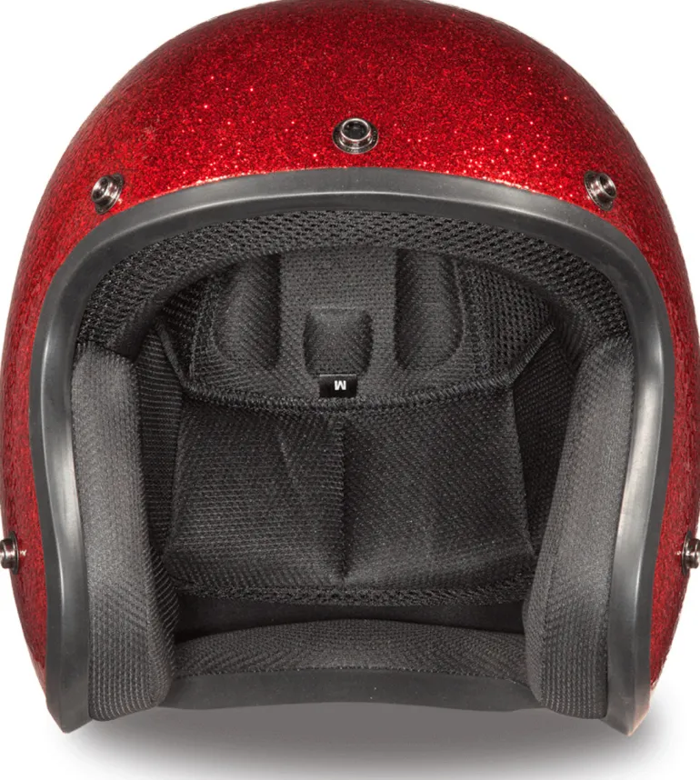 Daytona Cruiser Helmet Red Metal Flake