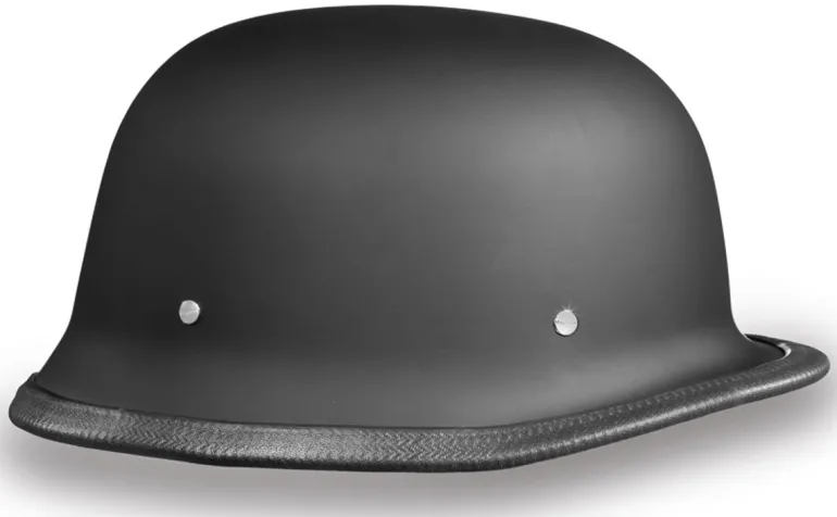 Daytona German Helmet DOT Dull Black