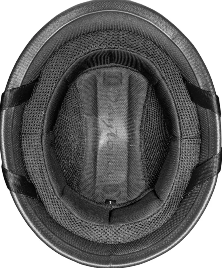 Daytona German Helmet DOT Hi-Gloss Black