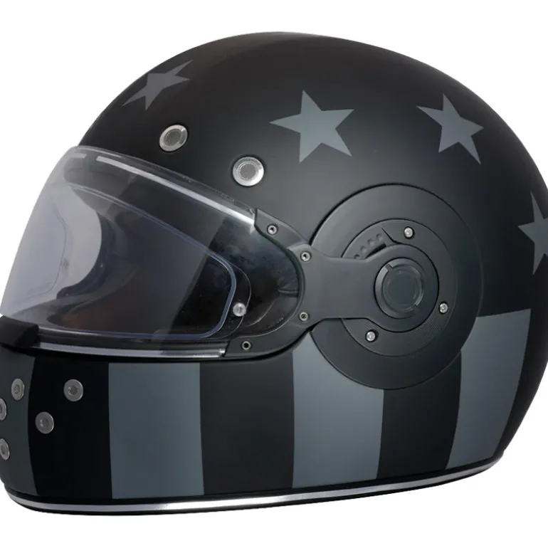 Daytona Retro Captain America Stealth Helmet