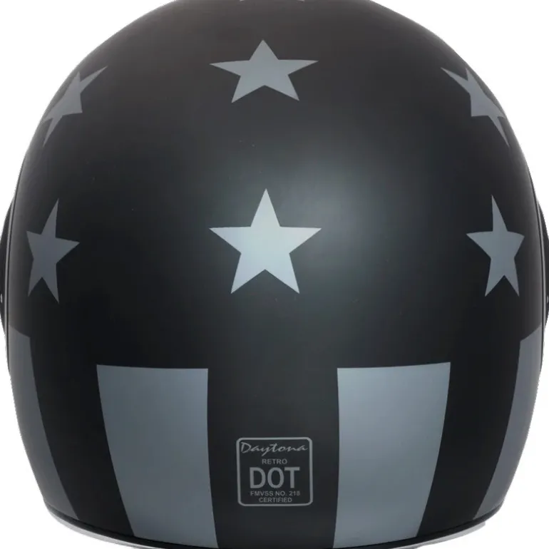 Daytona Retro Captain America Stealth Helmet