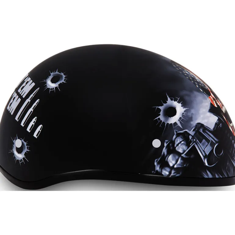 Daytona Skull Cap Come Get 'Em Helmet