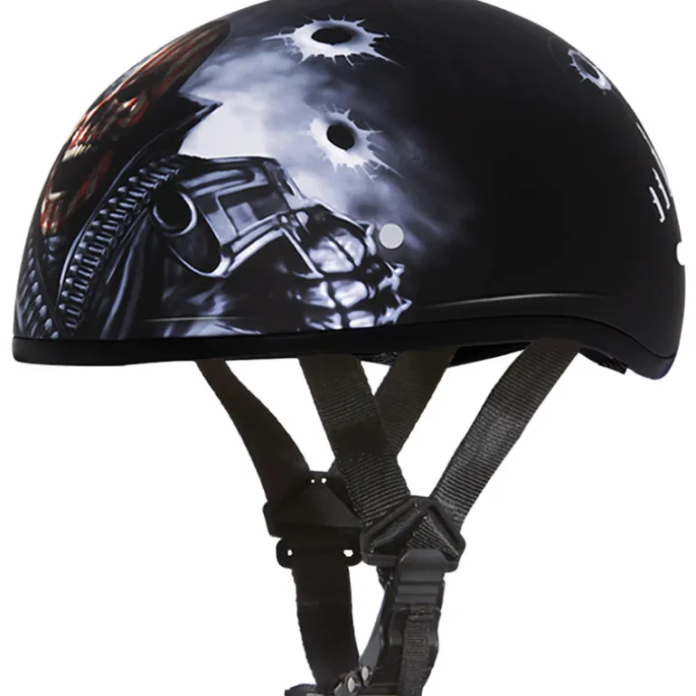 Daytona Skull Cap Come Get 'Em Helmet