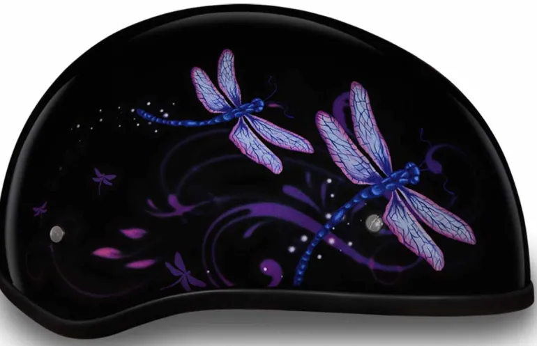 Daytona Skull Cap Helmet Dragonfly