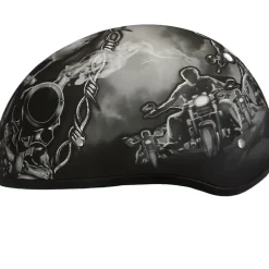 Daytona Skull Cap Helmet Guns