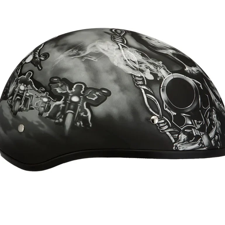 Daytona Skull Cap Helmet Guns