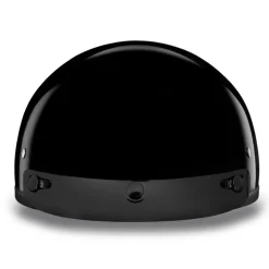 Daytona Skull Cap Helmet Hi-Gloss Black
