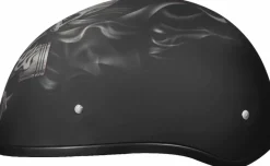 Daytona Skull Cap Helmet Pistons Skull