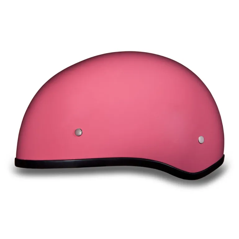 Daytona Skull Cap Helmet w/o Visor Hi-Gloss Pink
