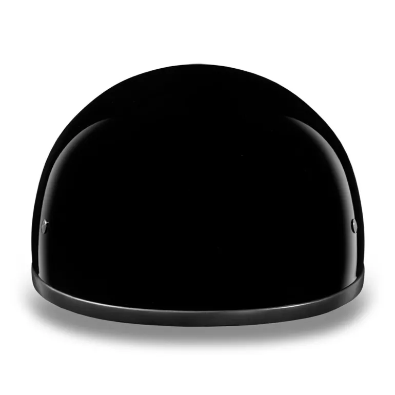 Daytona Skull Cap Helmet w/o Visor Hi-Gloss Black