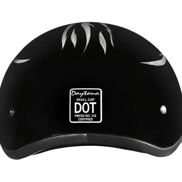 Daytona Skull Cap Ignite Grey Helmet