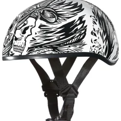 Daytona Skull Cap Live Fast Helmet