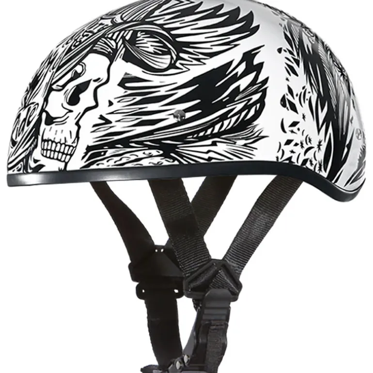 Daytona Skull Cap Live Fast Helmet