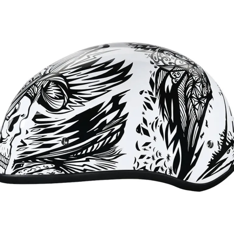 Daytona Skull Cap Live Fast Helmet
