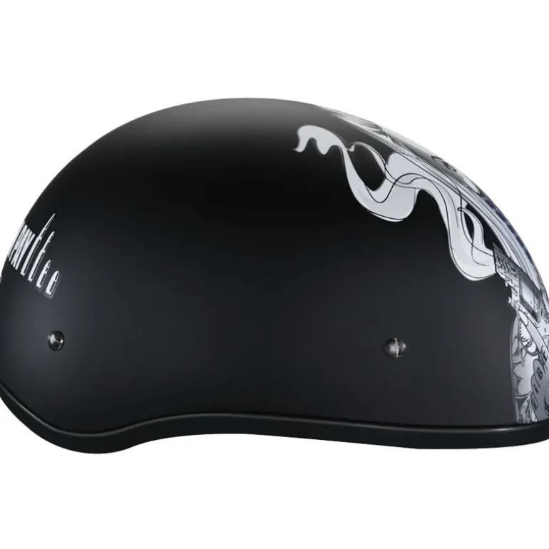 Daytona Skull Cap Make 'Em Pay Helmet