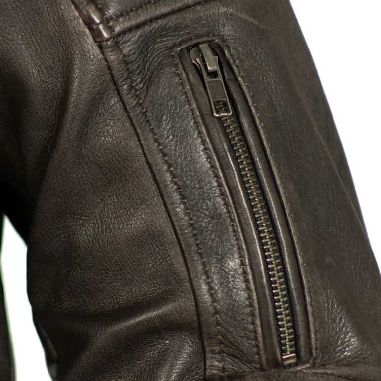 First Manufacturing Commuter Leather Jacket XL