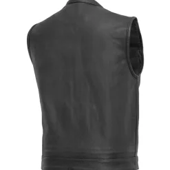 First Manufacturing Sharp Shooter Leather Vest Large