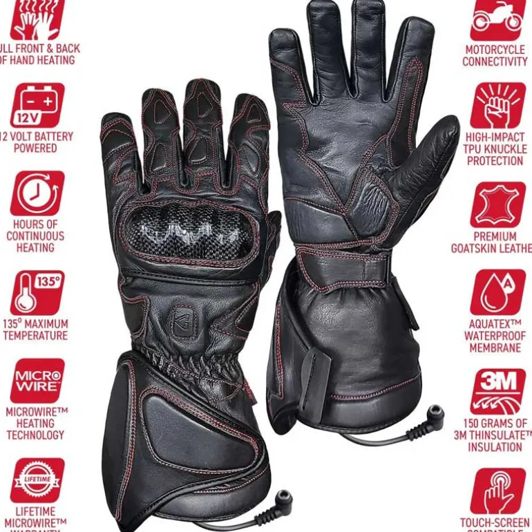 Gerbing 12V Extreme Hard Knuckle Heated Gloves