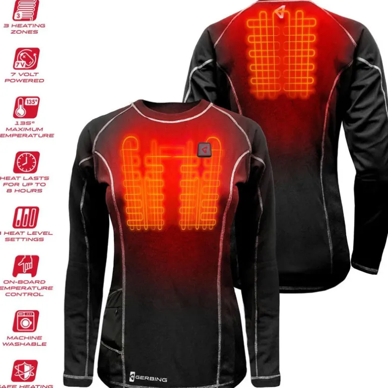 Gerbing 7V Women's Heated Base Layer Shirt