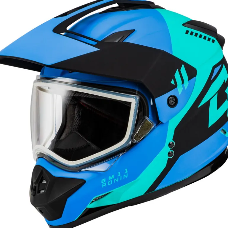 Gmax GM-11S Ronin Snow Helmet - Dual Shield