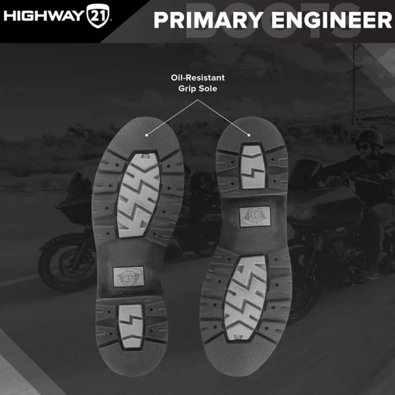Highway 21 Tall Primary Engineer Boots