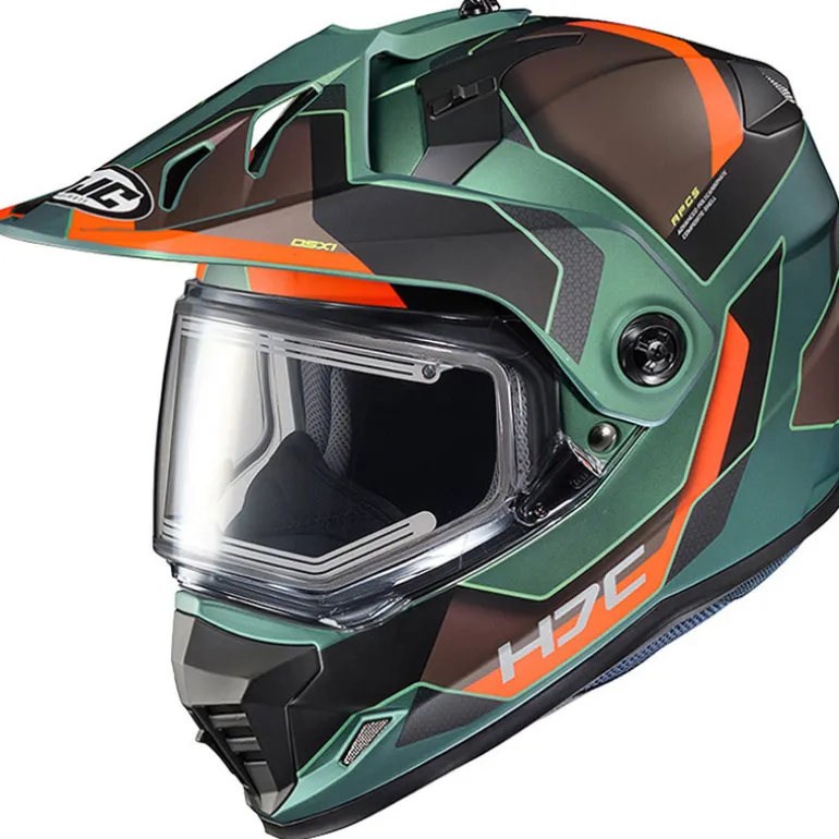 HJC DS-X1 Synergy Snow Helmet - Electric Shield