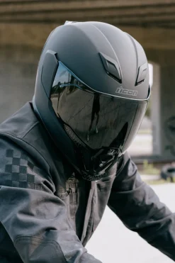 ICON Airflite Dark Helmet