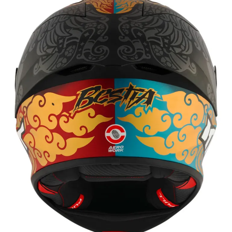 KYT KX-1 Race GP Bastianini Indonesia 2023 Replica Helmet