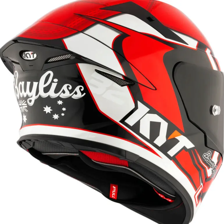 KYT TT-REVO Bayliss Replica Helmet