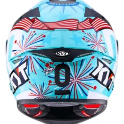 KYT TT-REVO Leopard Americas Replica Helmet