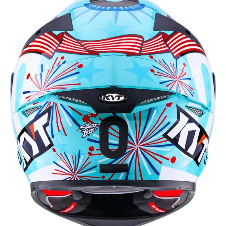 KYT TT-REVO Leopard Americas Replica Helmet