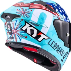 KYT TT-REVO Leopard Americas Replica Helmet