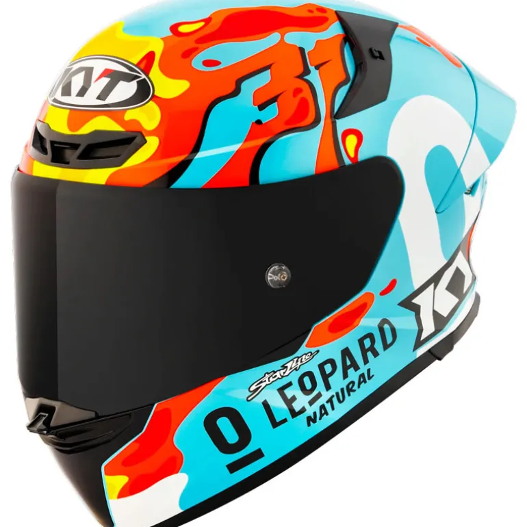 KYT TT-REVO Leopard Replica Aragon Helmet