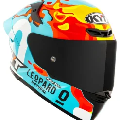 KYT TT-REVO Leopard Replica Aragon Helmet