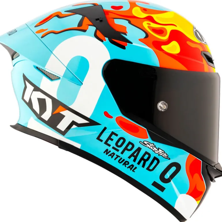 KYT TT-REVO Leopard Replica Aragon Helmet