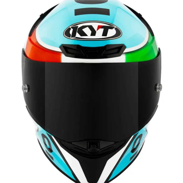 KYT TT-REVO Leopard Replica Tri-Color Helmet