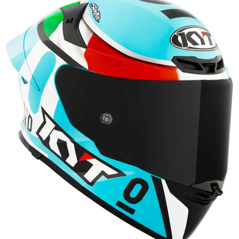 KYT TT-REVO Leopard Replica Tri-Color Helmet